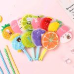 Quạt nhựa cầm tay họa tiết dễ thương Tmark (Kiện 100 cái)