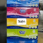 Hộp 180 tờ khăn giấy rút Pulppy chữ nhật (Kiện 50 gói) (hàng nguyên kiện)