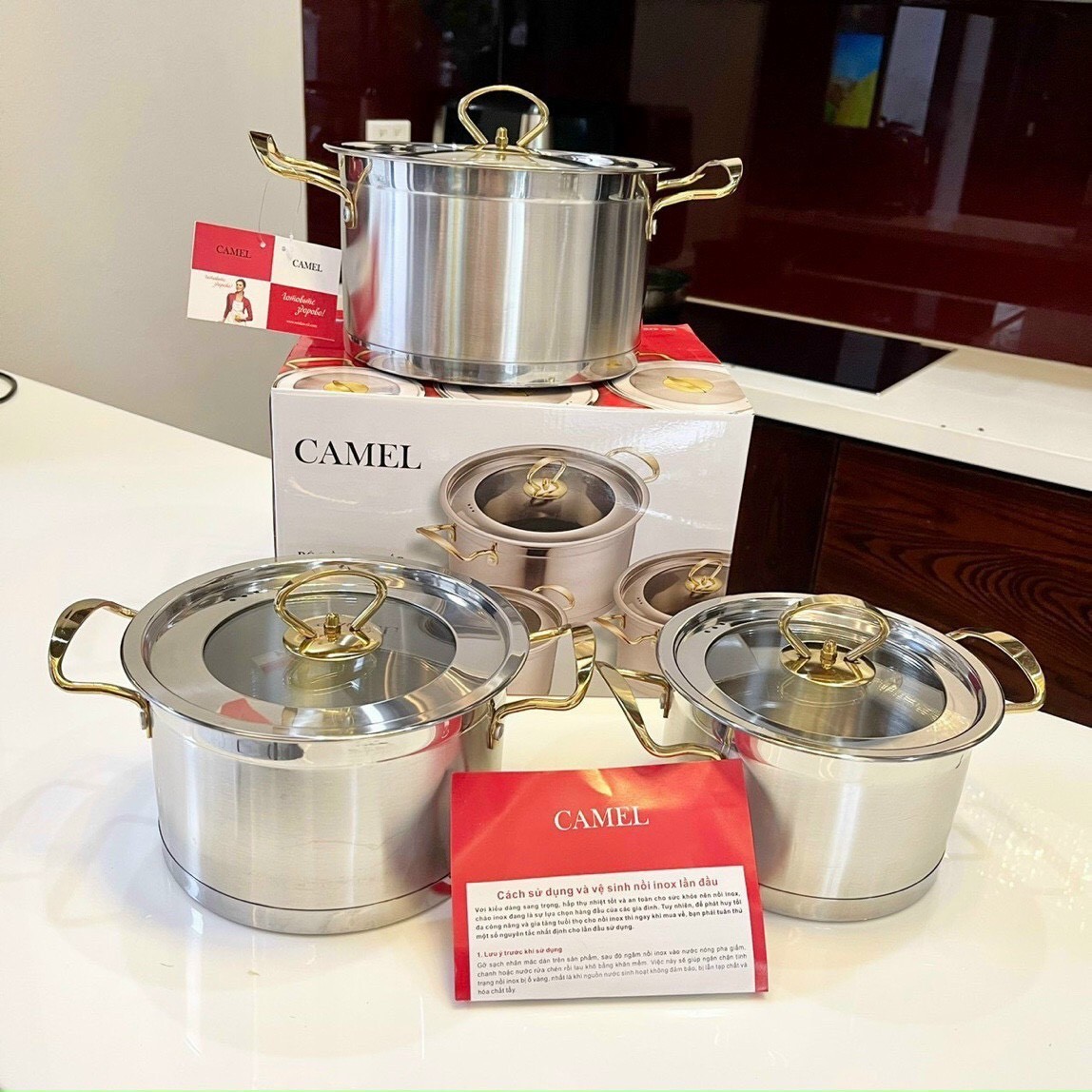 20241122_N9cVdwOko0 Bộ nồi inox Camel 3 món cao cấp (Kiện 6 bộ) - Ảnh 1