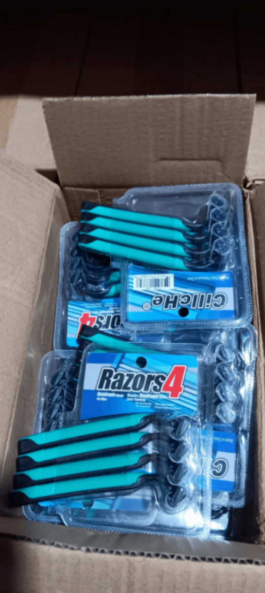 20241122_URBaE2UzzY Set cạo râu Razors4 (Kiện 240 set-20) - Ảnh 1