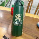 Bình nhựa đựng nước 700ml quà tặng từ bia Sài Gòn Tmark (Kiện 100 cái)