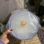 Set hộp nhựa đựng thực phẩm tròn (Kiện 100 set)