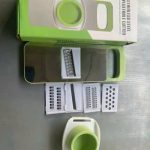 Bộ nạo rau củ 5 món, chất liệu bằng thép không gỉ, KT: (22.3x26) cm (+/-10%), nặng 230 g/bộ