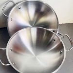 Chảo xào inox Tithafac 25.5cm Tmark (Kiện 10 cái)