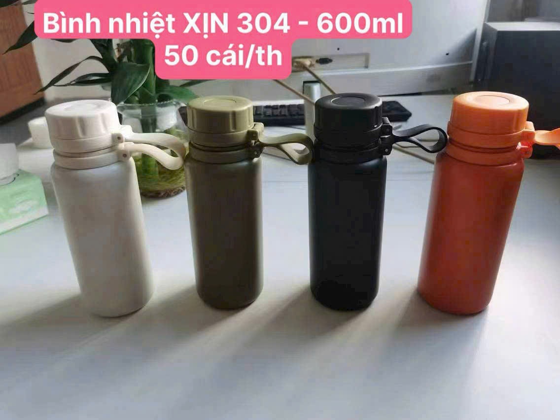 20250818_P6WSNwJiU1 Bình giữ nhiệt xịn inox 304 - 600ml (Kiện 50 cái) - Ảnh 1