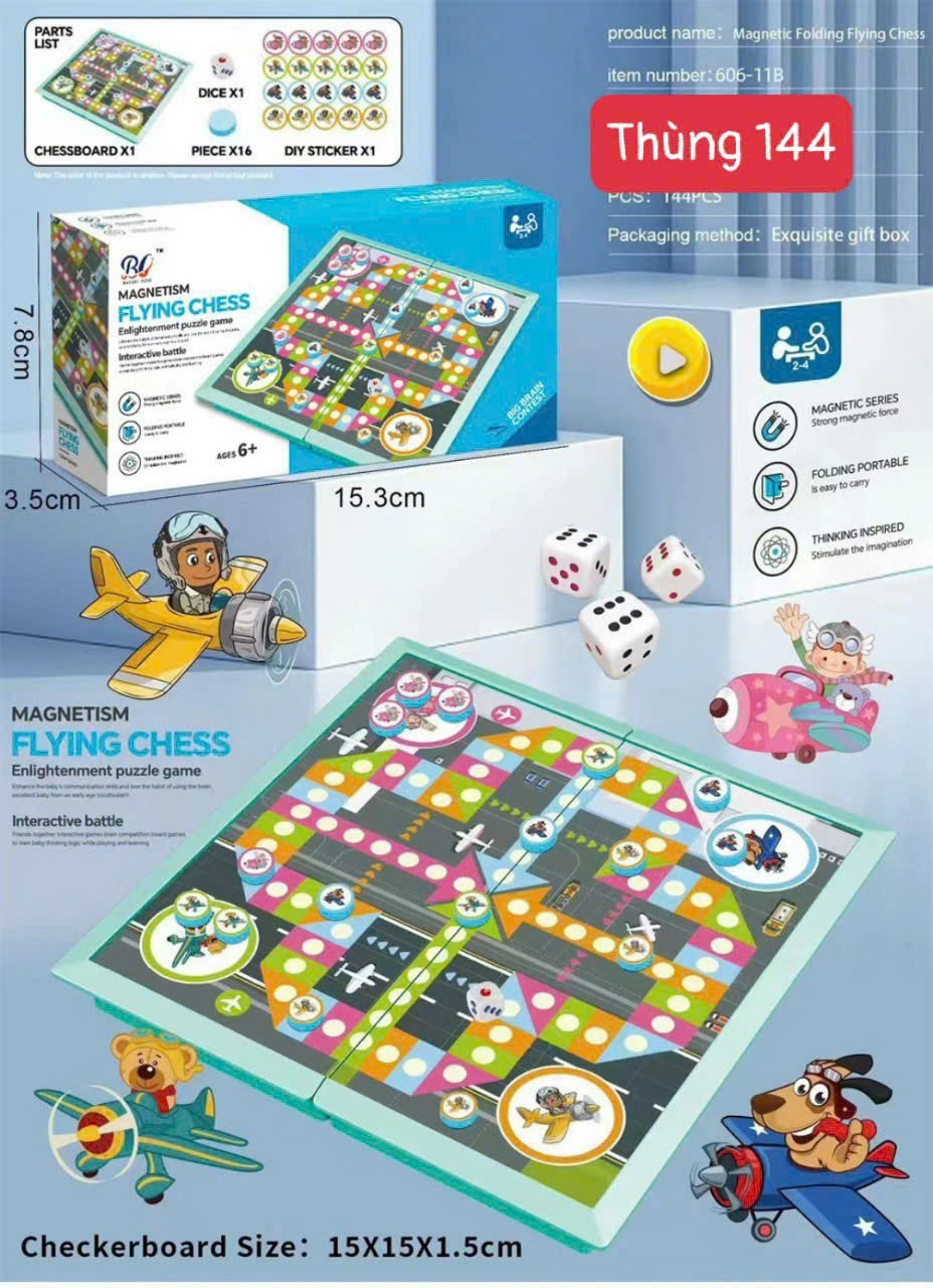 20250927_zBgQlVX5Hr Đồ chơi - Hộp cờ (Kiện 144 cái) - Ảnh 1