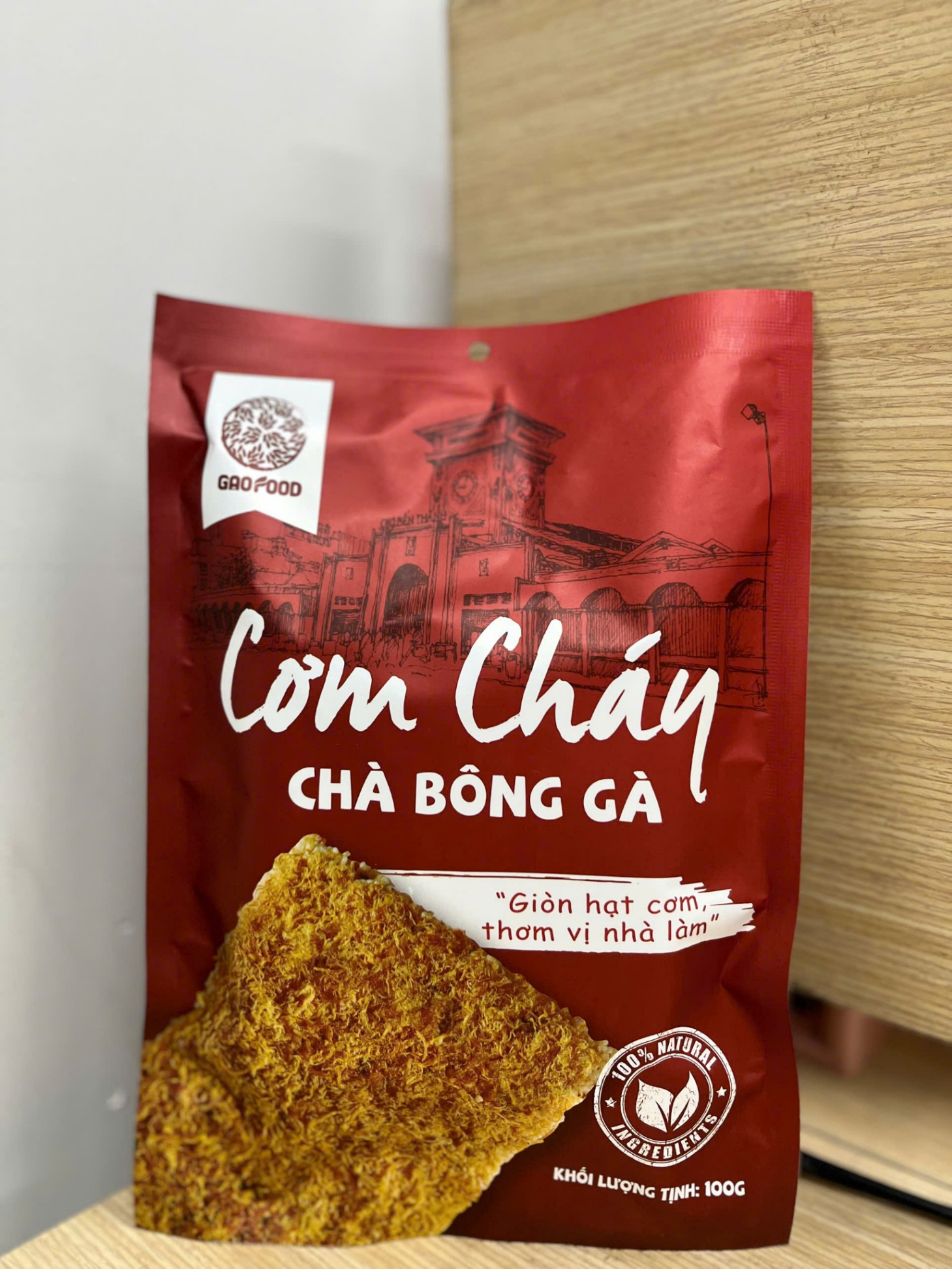 20251010_w1JdghdLTf Cơm Cháy Chà Bông Gà (Kiện 100 gói) - Ảnh 1