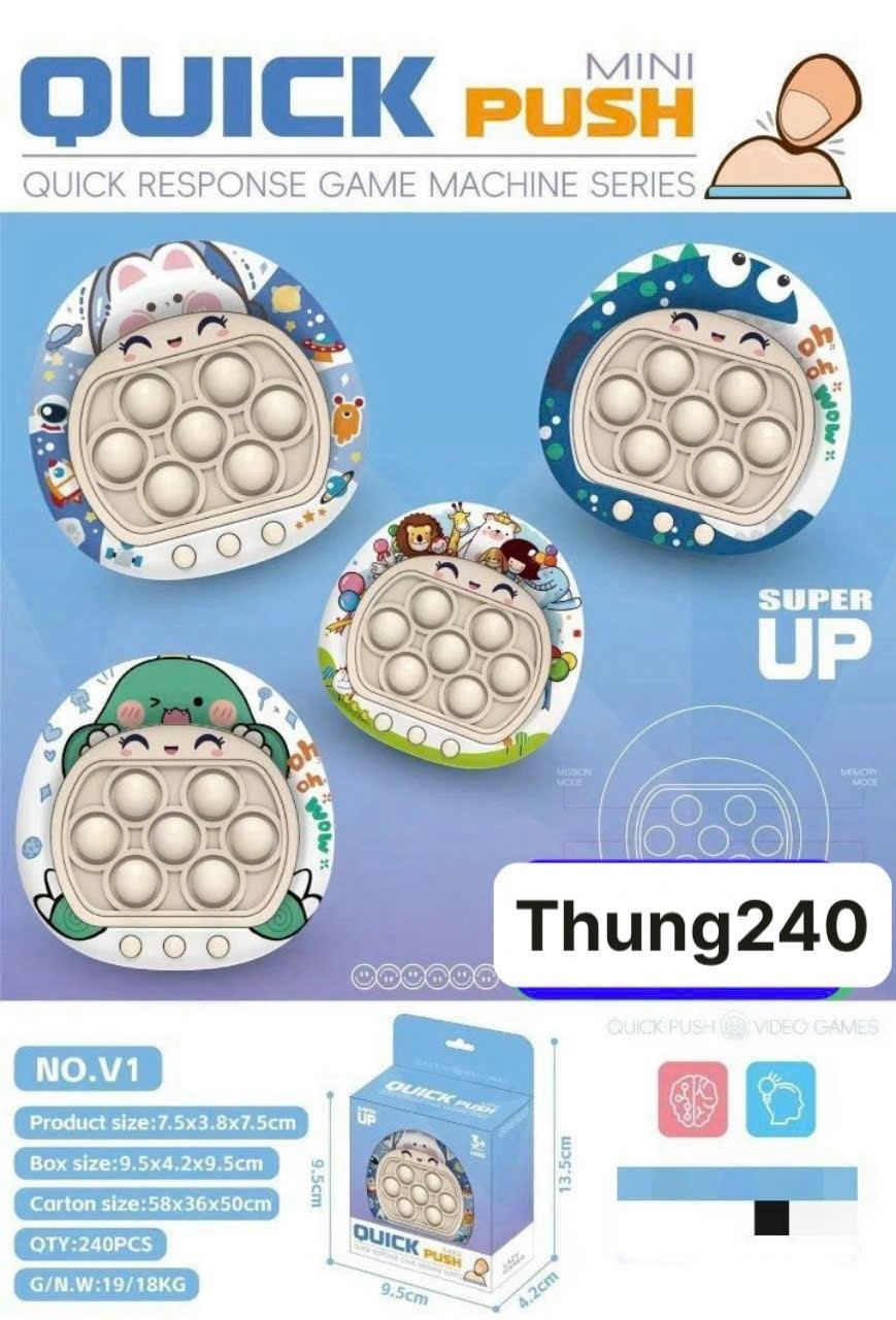 20251017_AjgYJwdbDw Đồ chơi hộp Popit hình con vật ( Kiện 240 ) - Ảnh 1