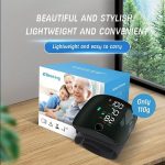 Máy đo huyết áp đeo cổ tay thông minh màn hình LED đọc kết quả tự động