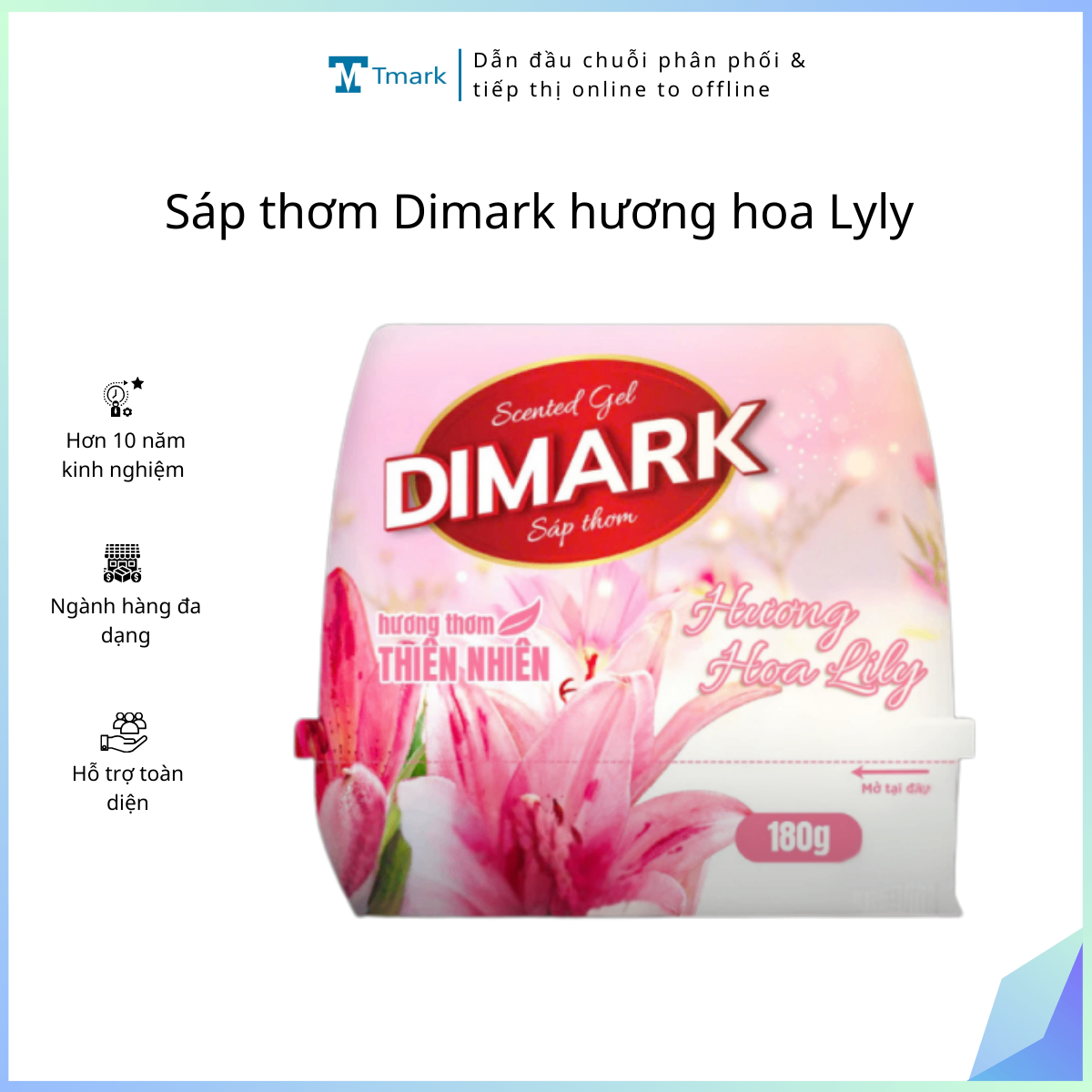 20251211_8iNWOXrhz8 Sáp thơm Dimark hương hoa Lyly (Kiện 24 hộp) - Ảnh 1