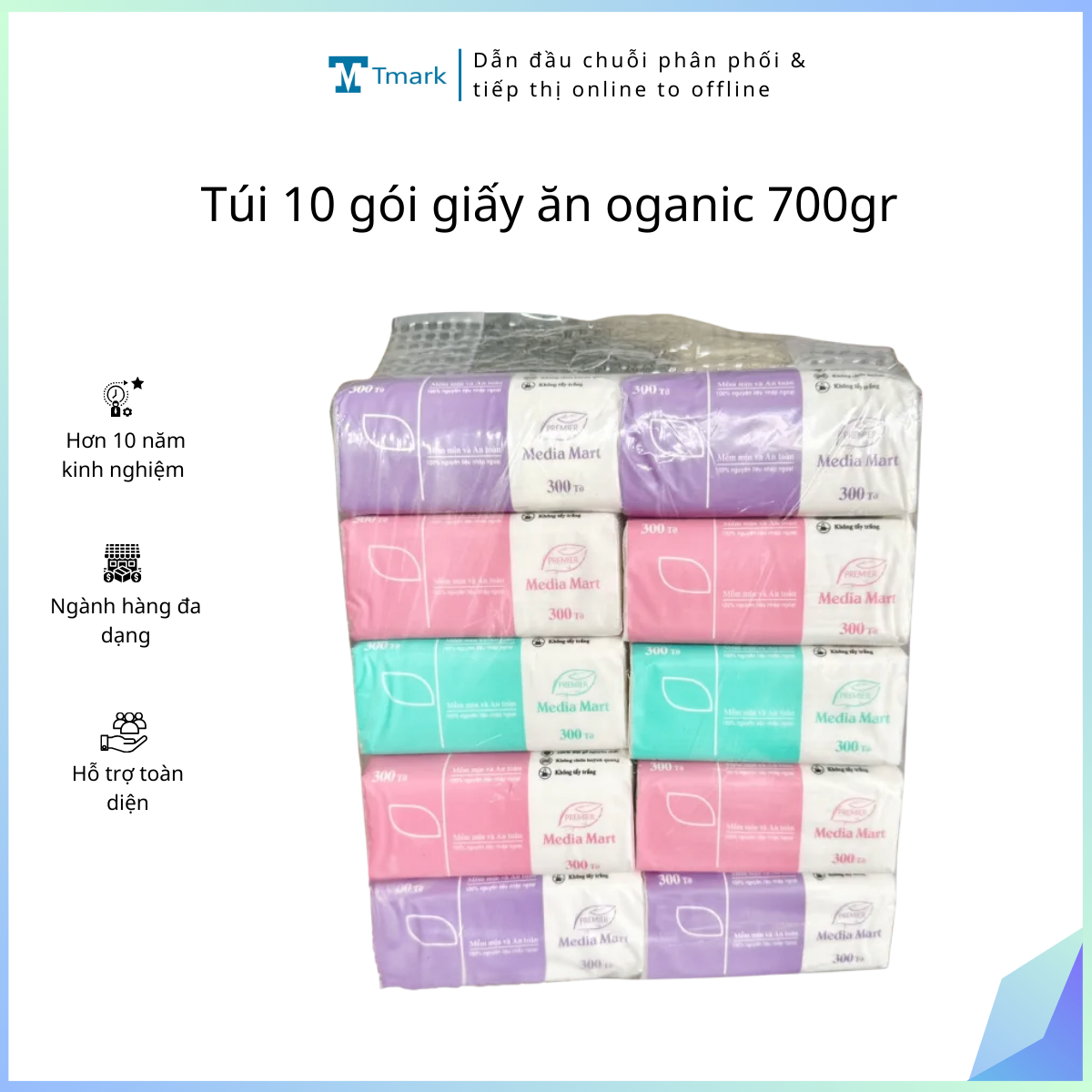 20251213_9MxwhF4u7K Túi 10 gói giấy ăn oganic 700gr (Kiện 10 túi) (hàng nguyên kiện) - Ảnh 1