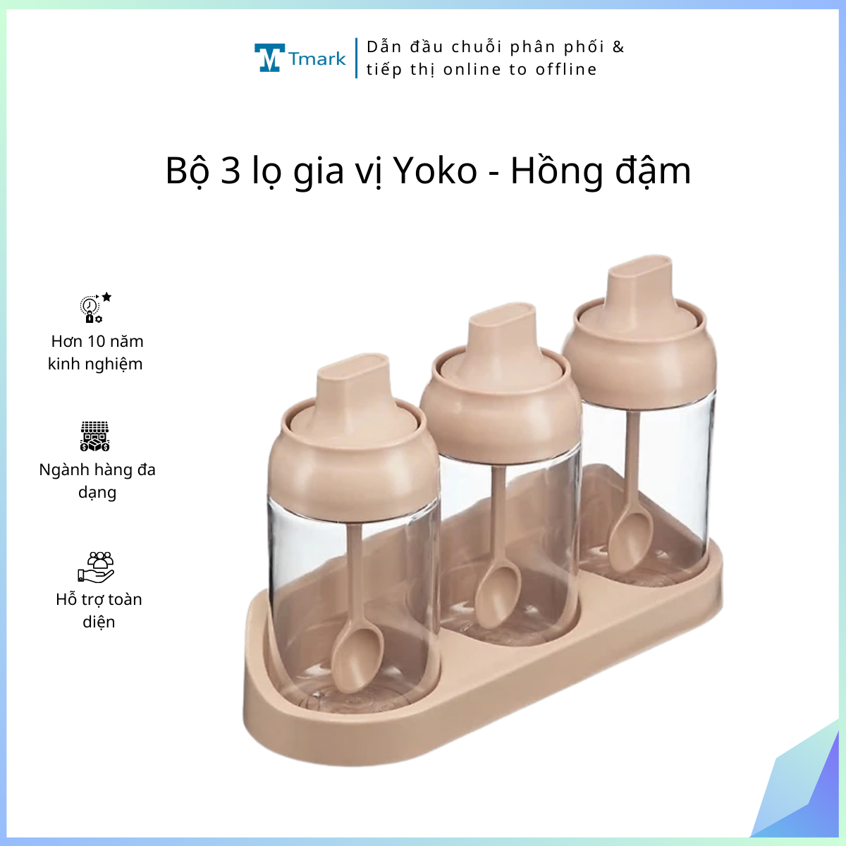 20251213_EOM3jw1cSY Bộ 3 lọ gia vị Yoko - Hồng đậm (Song ngữ) - Ảnh 1