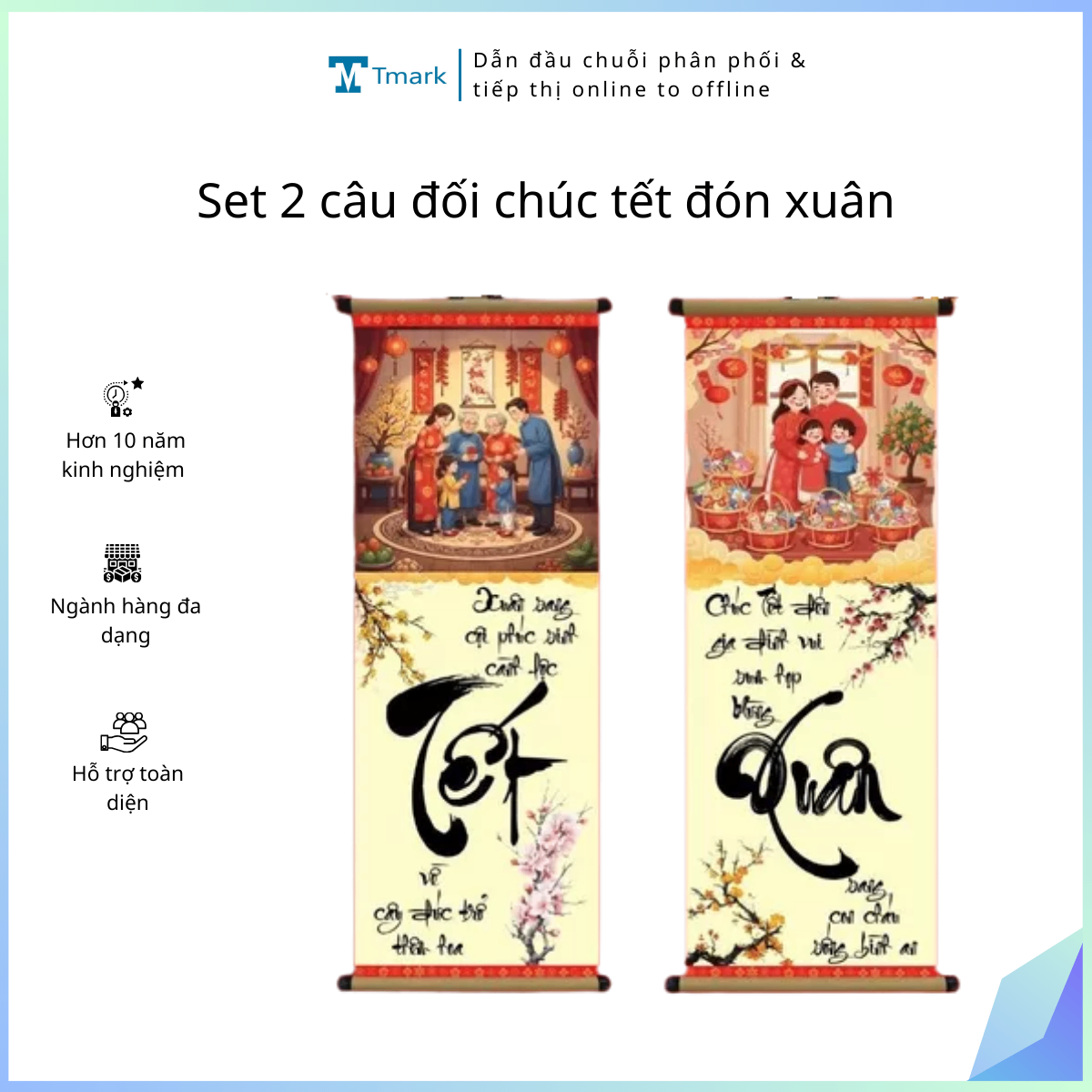 20251213_zz7HZZ7dRr Set 2 câu đối chúc tết đón xuân chữ thư pháp ( kiện 50 set ) - Ảnh 1