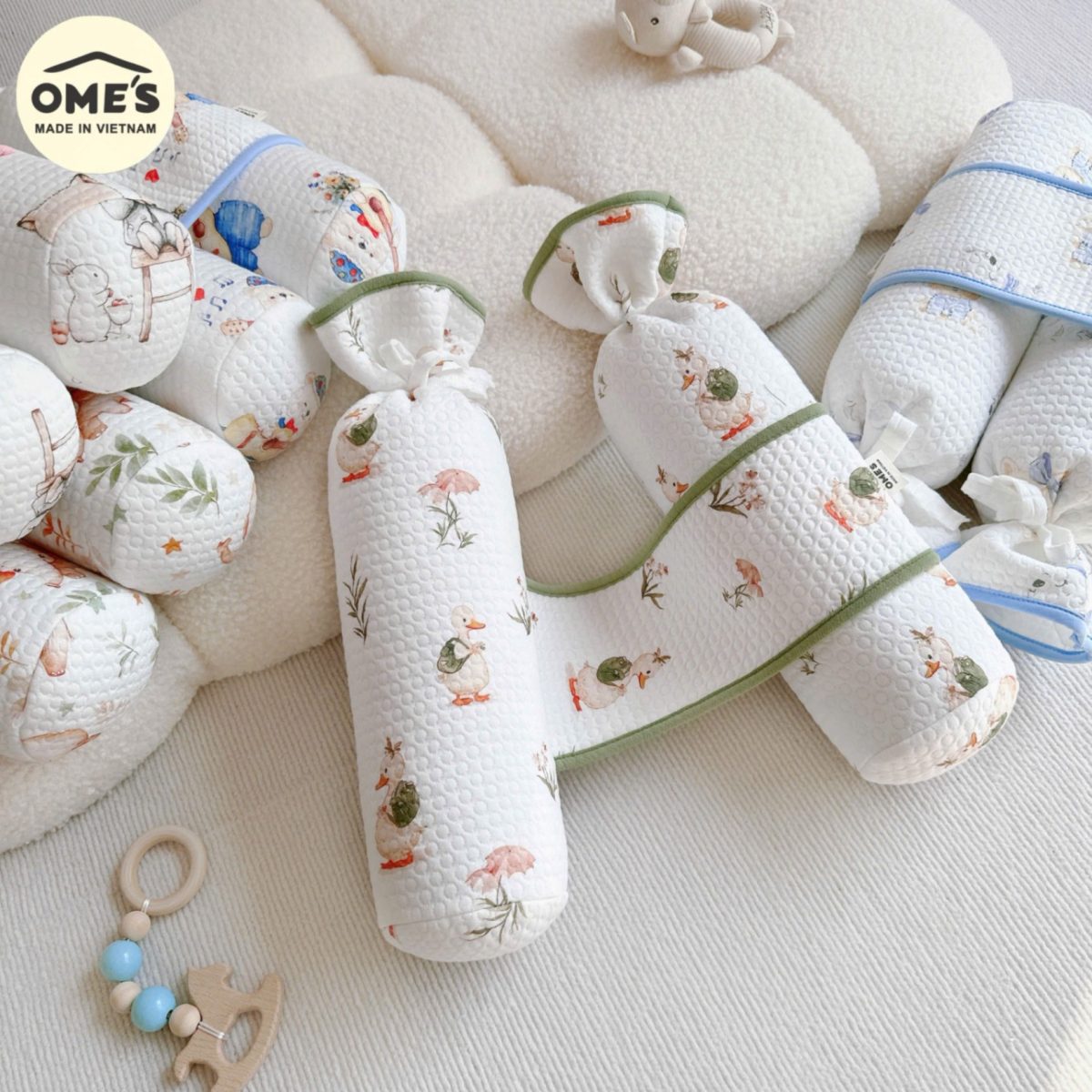 Gối ôm chặn cho bé ( kiện 50 cái) - Ảnh 2