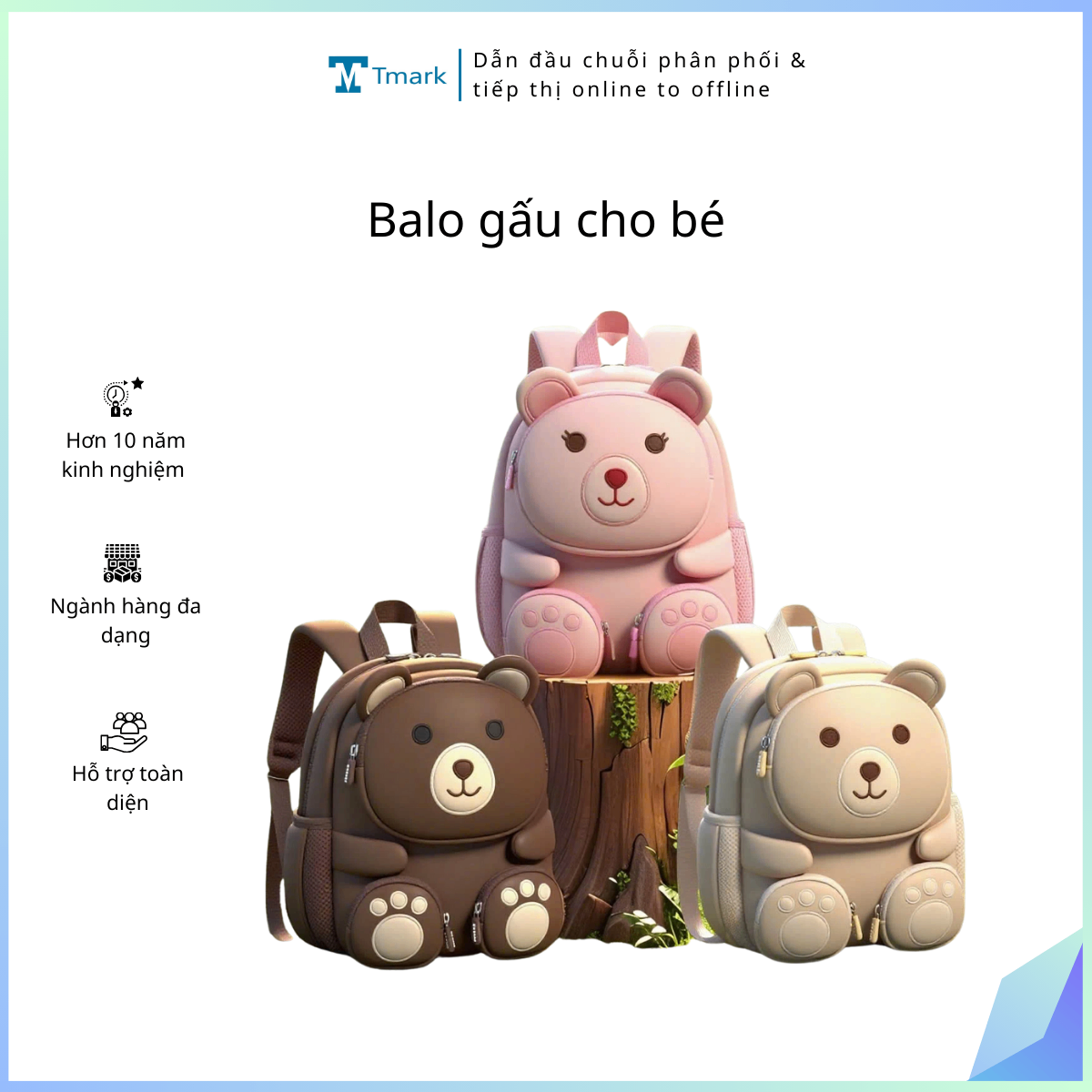 20260102_aheVXTo2mK Balo gấu cho bé (Kiện 50 cái) - Ảnh 1