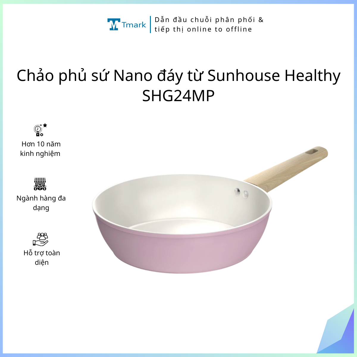 20260103_34EGwHsuCY Chảo phủ sứ Nano đáy từ Sunhouse Healthy SHG24MP - Ảnh 1
