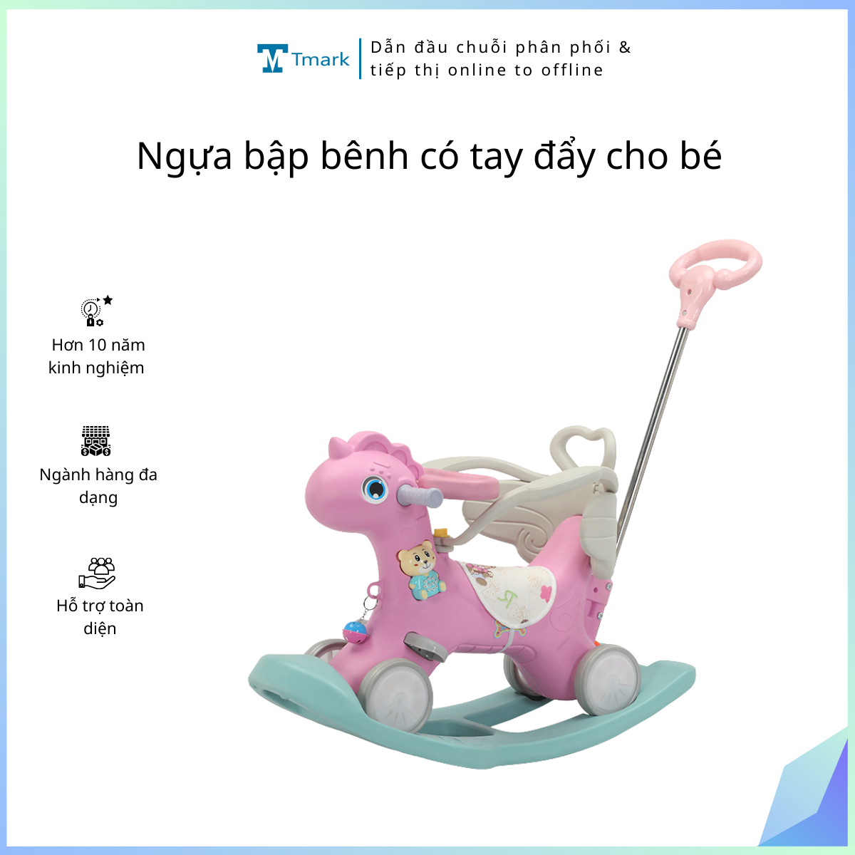 20260103_Yuc9lKyDW6 Đồ chơi trẻ em: bập bênh ngựa bằng nhựa, ký hiệu NRR-NBB 03 - Ảnh 1