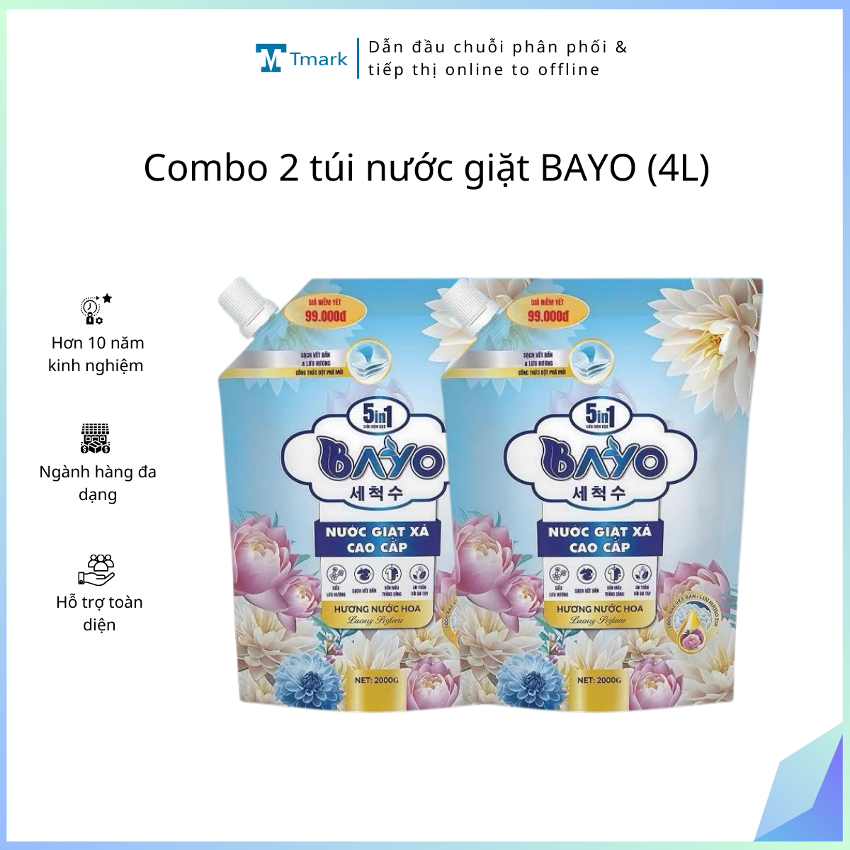 20260103_fz8kod2x1M Combo 2 túi nước giặt BAYO (4L) (Kiện 2 túi) - Ảnh 1