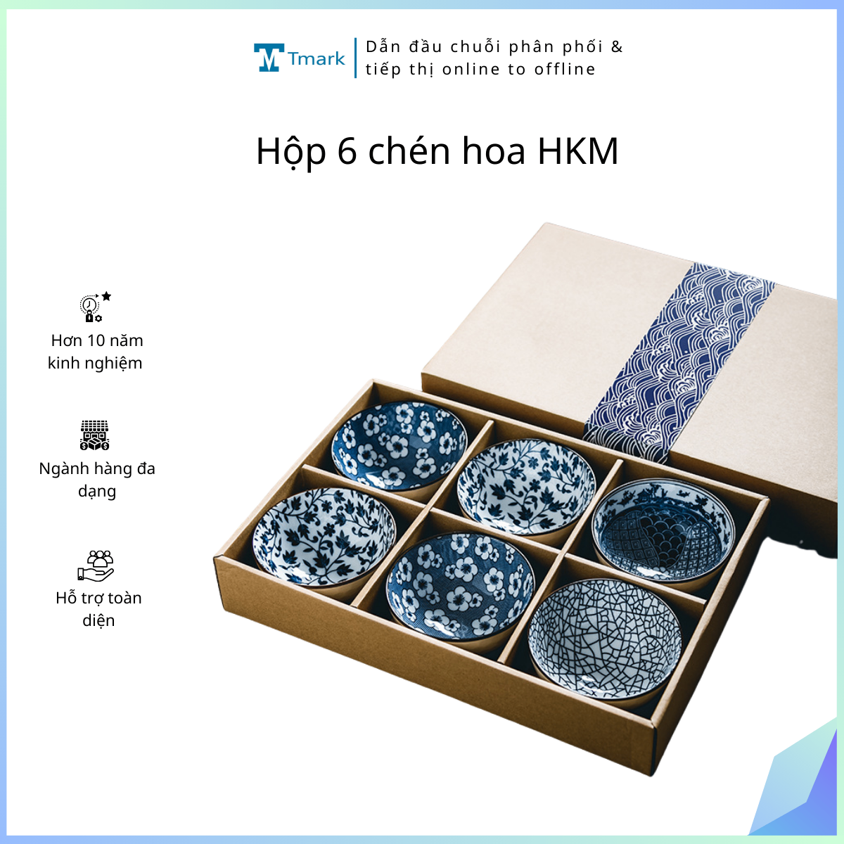 20260105_ZHH9j0v1YP Hộp 6 chén hoa HKM ( Kiện 100 hộp) - Ảnh 1