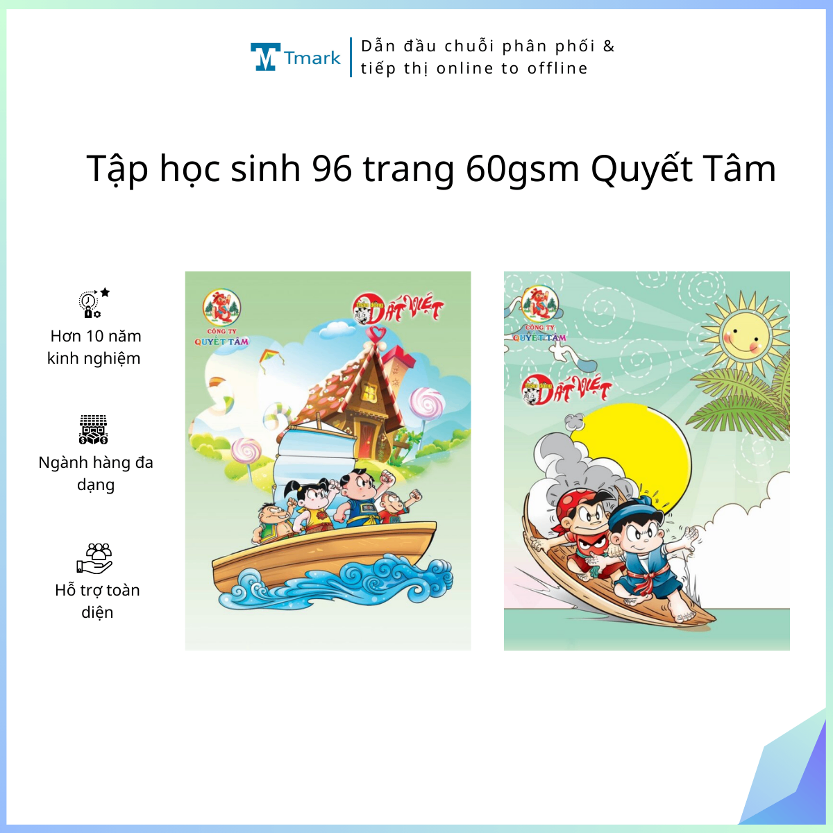 20260105_rvOofdIru6 Tập học sinh 96 trang 60gsm Quyết Tâm (Kiện 500 quyển) - Ảnh 1