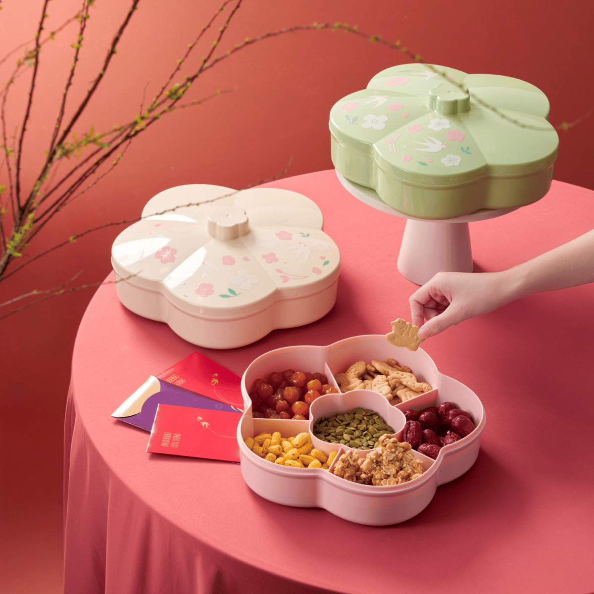 Inochi - Hộp bánh mứt hoa Haru (Kiện 30 cái) - Ảnh 2