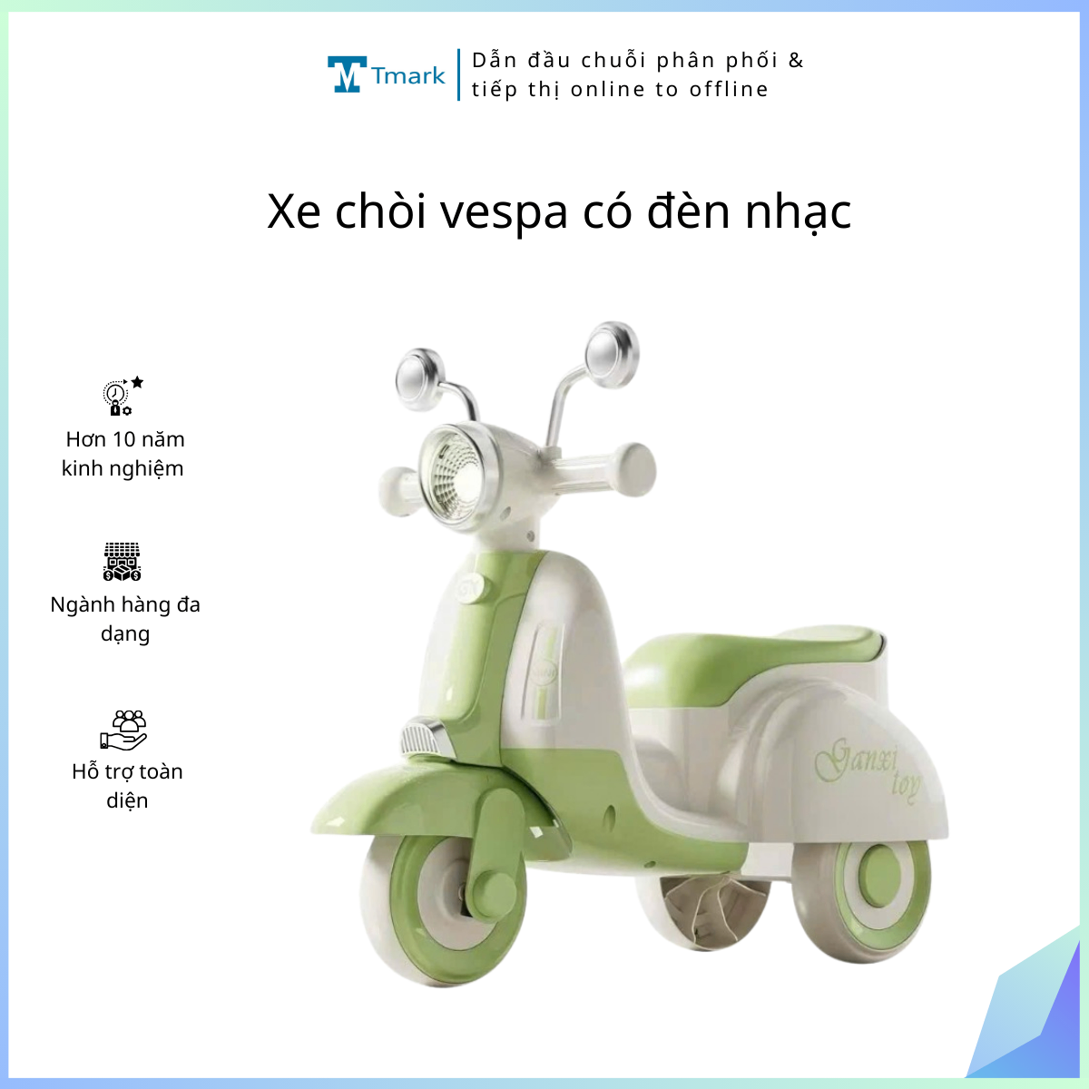 20260115_MAUZyrIyY4 Xe chòi vespa có đèn nhạc ( Kiện 8 chiếc) - Ảnh 1