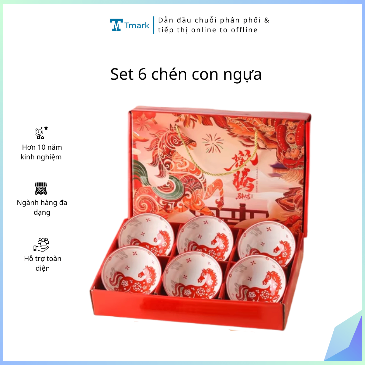20260115_gwsxbxNGb5 Set 6 chén con ngựa (Kiện 20 bộ) (Hàng nguyên kiện) - Ảnh 1