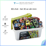 Đồ chơi - Set 30 xe sắt mini (Kiện 48 set)