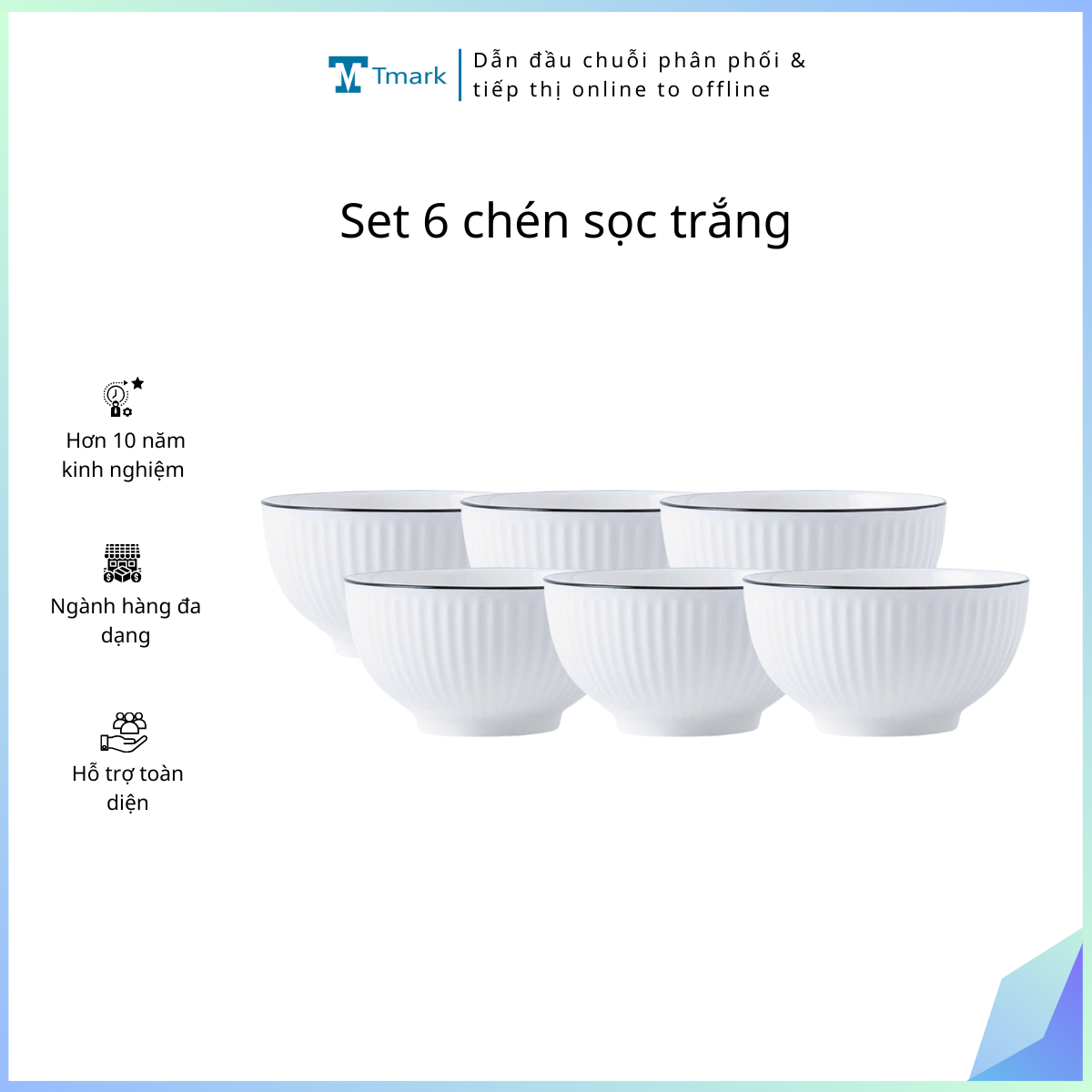 20260122_9hkReHW0dU Set 6 chén sọc trắng (Kiện 14x3 bộ)(Hàng nguyên kiện) - Ảnh 1