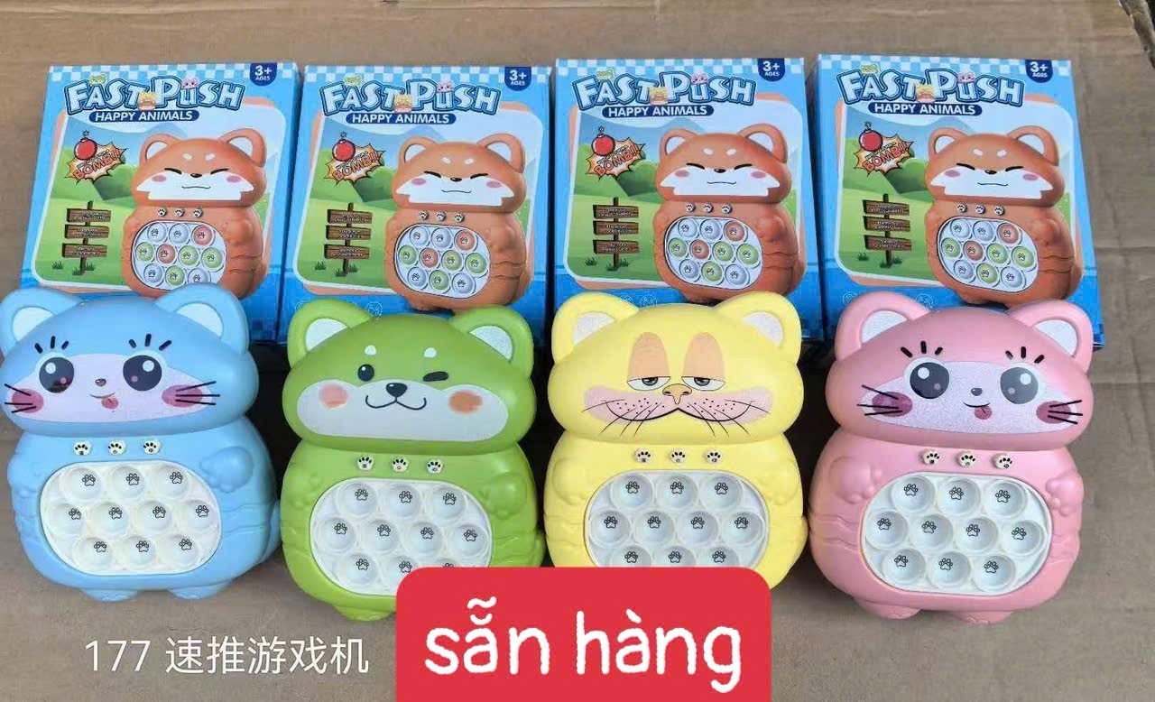 Đồ chơi - Popit hình con vật ( Kiện 120 cái) - Ảnh 2