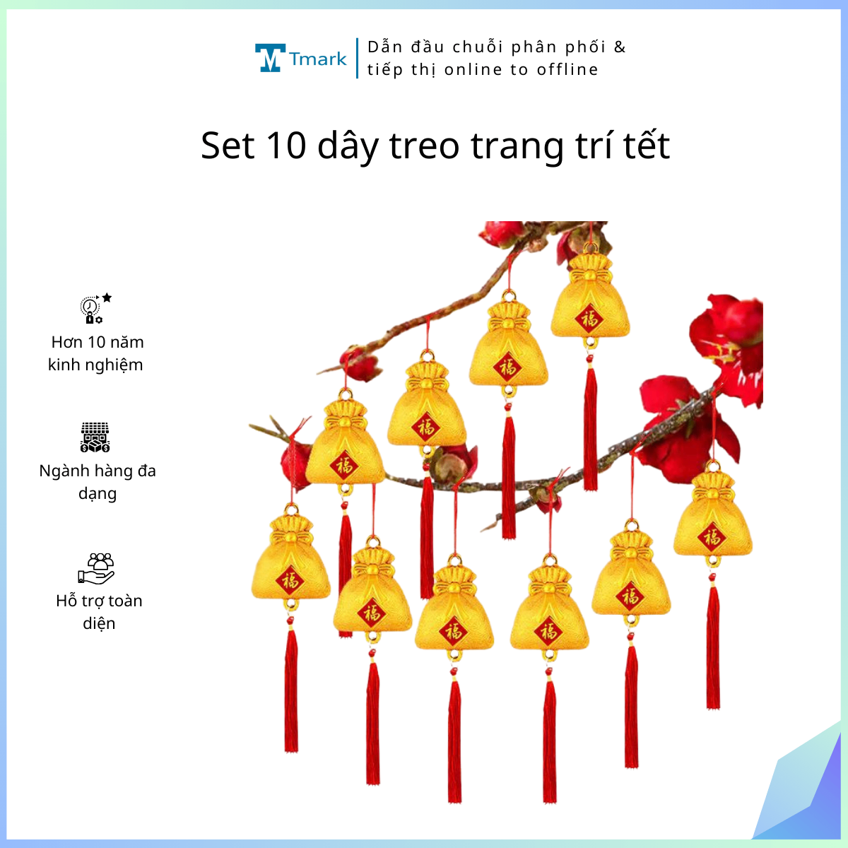 20260129_StJ4KVXvZA Set 10 dây treo trang trí tết (Kiện 200 dây) - Ảnh 1