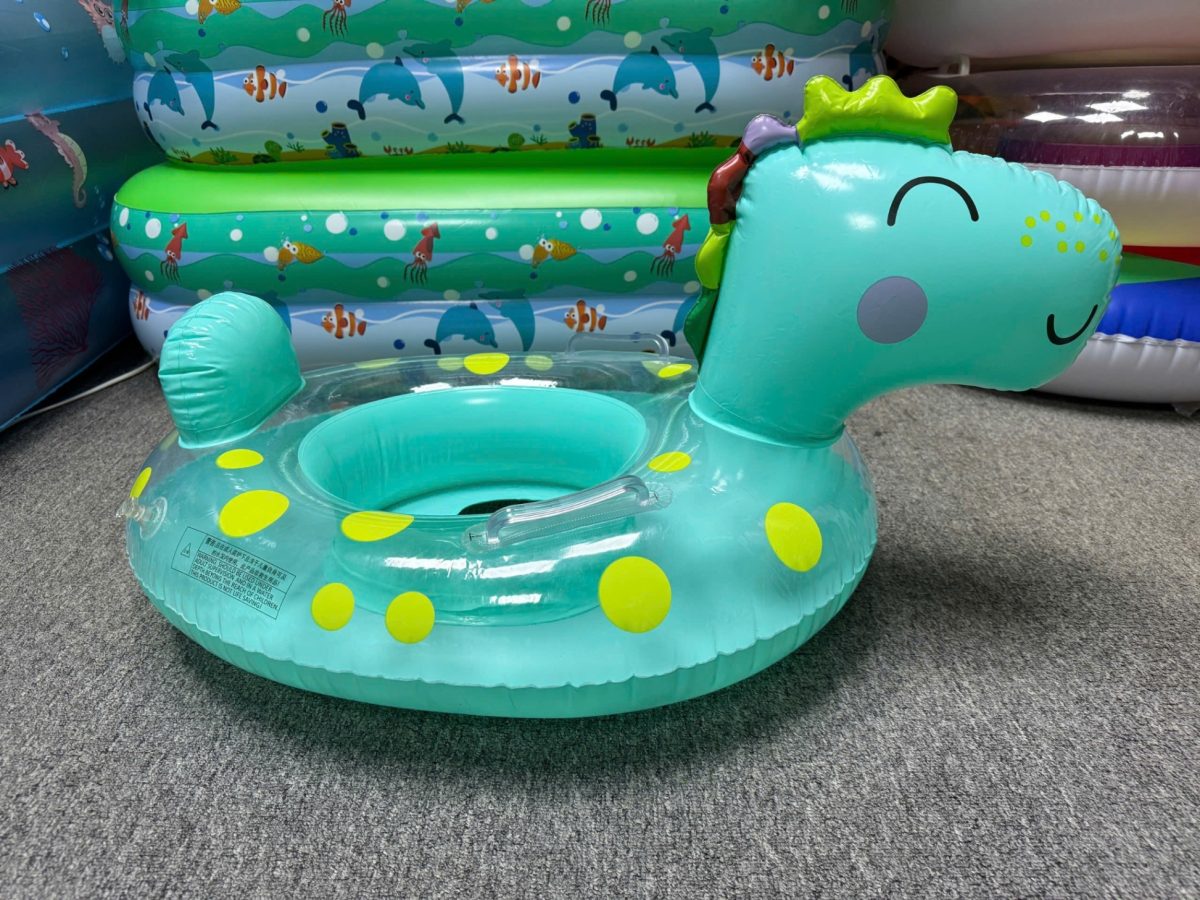 Đồ chơi - Phao bơi hình dáng hà mã khủng long cho bé (Kiện 150 cái) - Ảnh 2