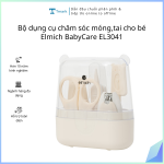 Bộ dụng cụ chăm sóc móng,tai cho bé Elmich BabyCare EL3041 ( Kiện 50 cái)