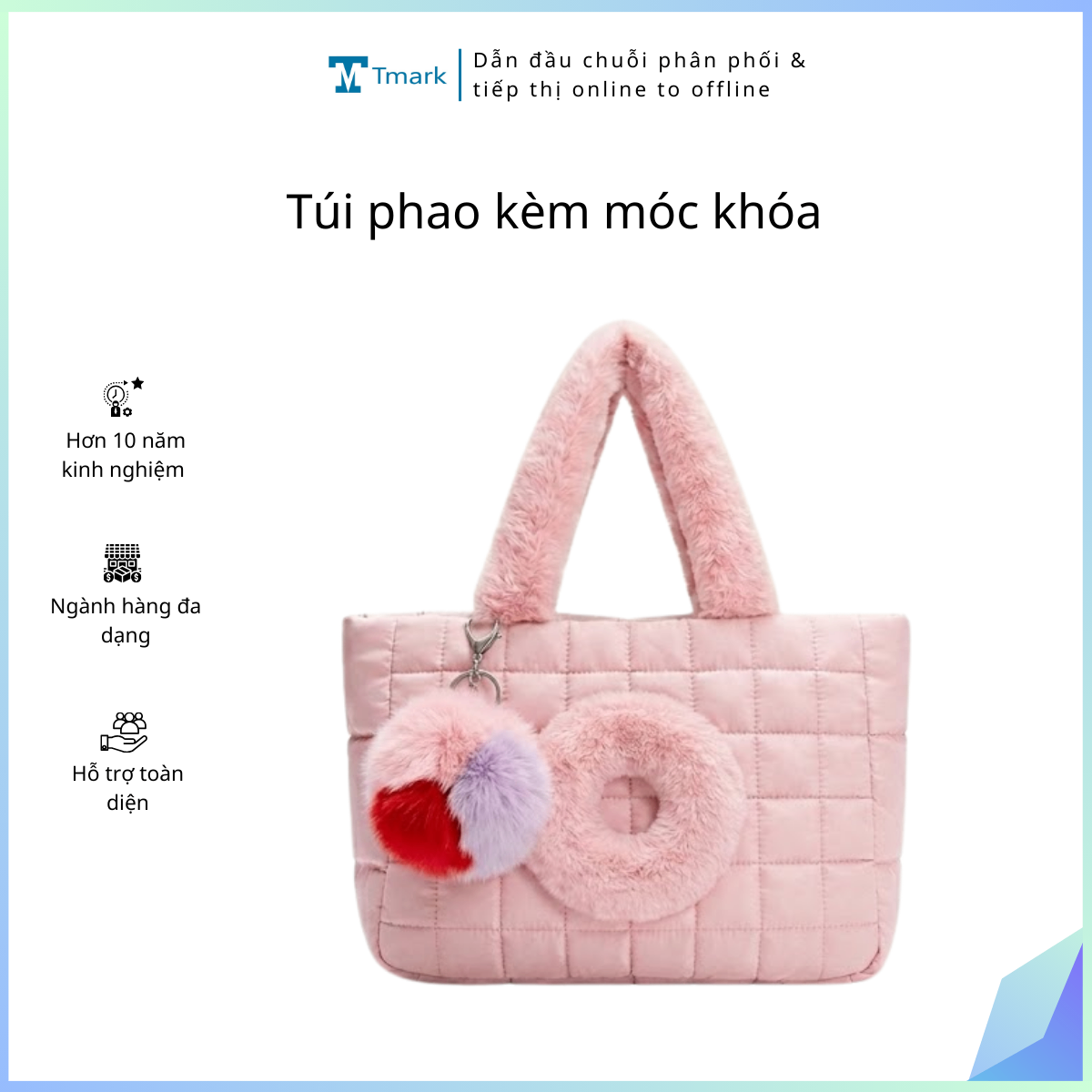 20260204_dx7iRnVUhI Túi phao kèm móc khóa (Kiện 100 bộ) - Ảnh 1