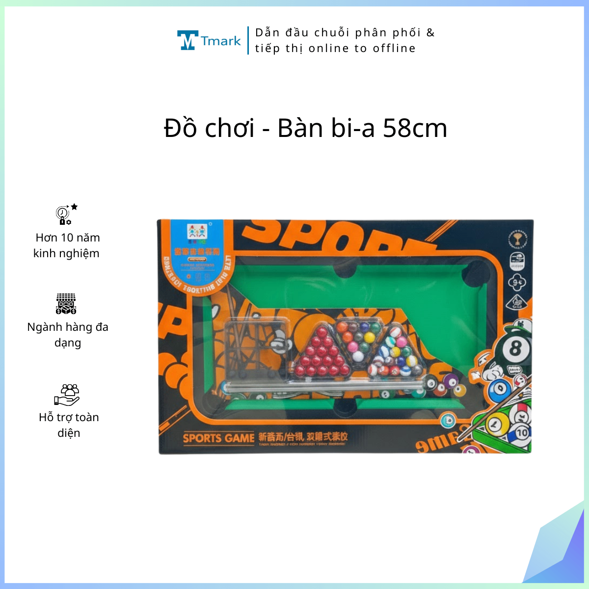 20260224_LIfzvFngxE Đồ chơi - Bàn bi-a 58cm (Kiện 24 cái) - Ảnh 1