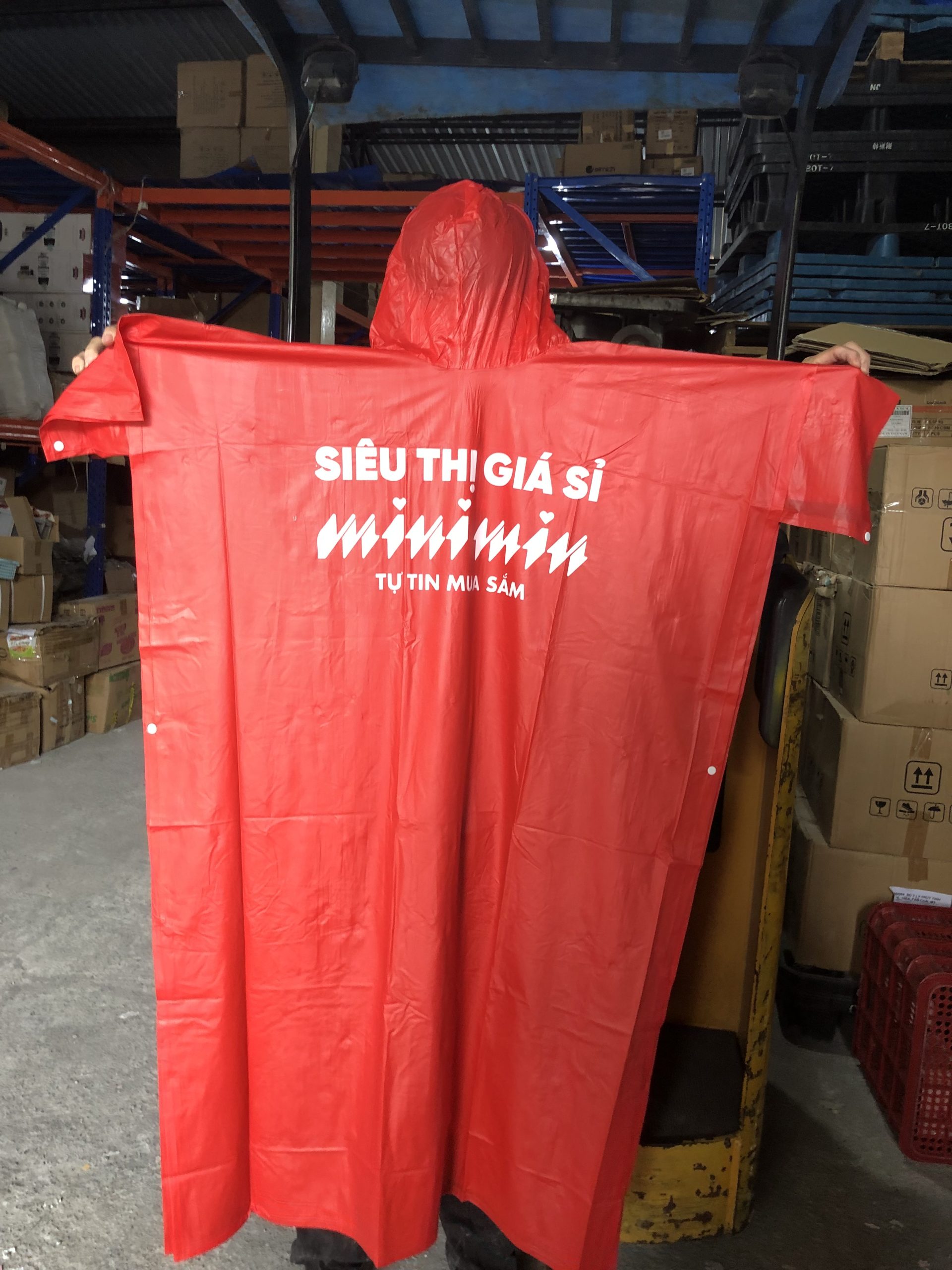 Áo mưa MiniMin cánh dơi Tmark (Kiện 100 cái) - Ảnh 2