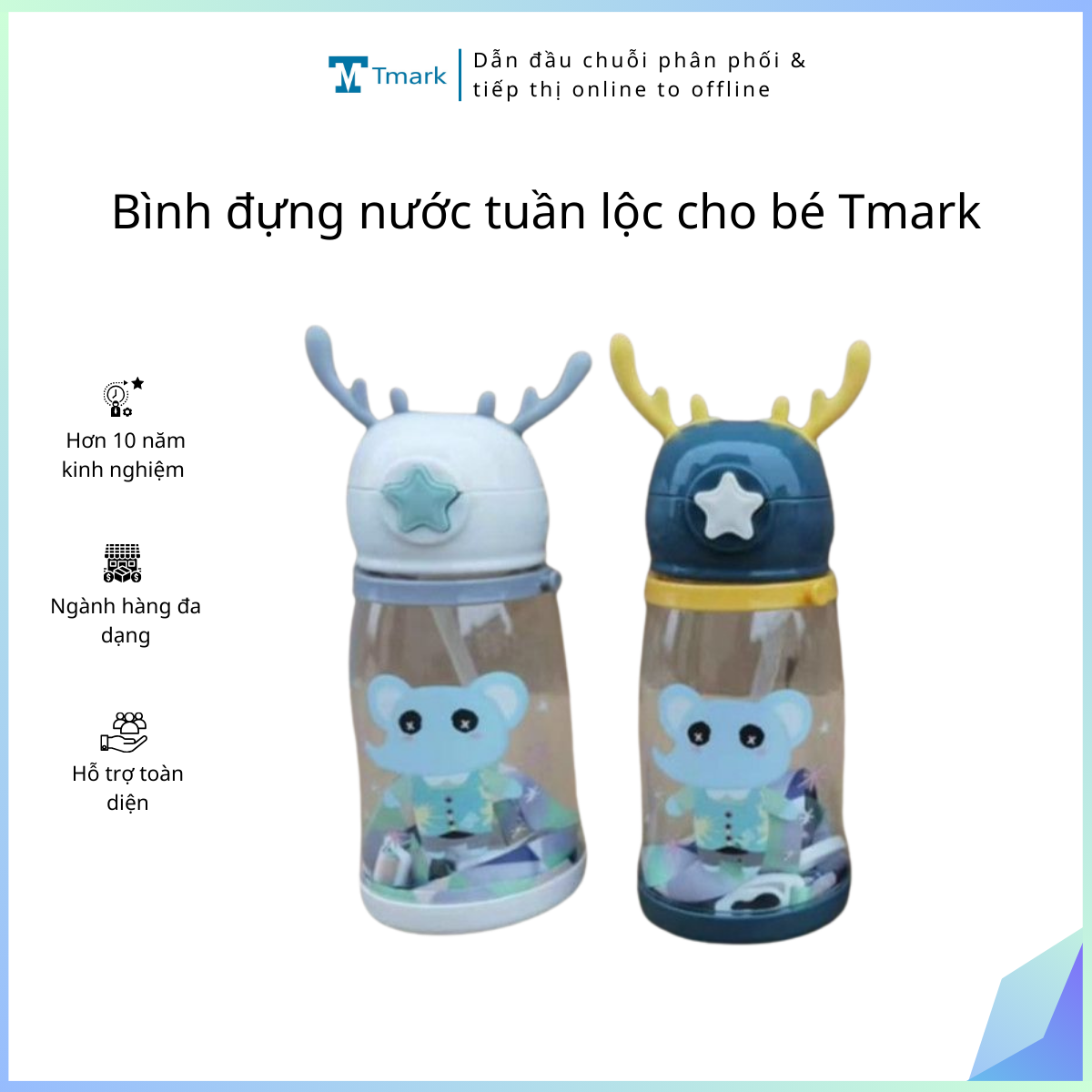 Binh-dung-nuoc-tuan-loc-cho-be-Tmark-Kien-80-cai- Bình đựng nước tuần lộc cho bé Tmark (Kiện 80 cái) - Ảnh 1