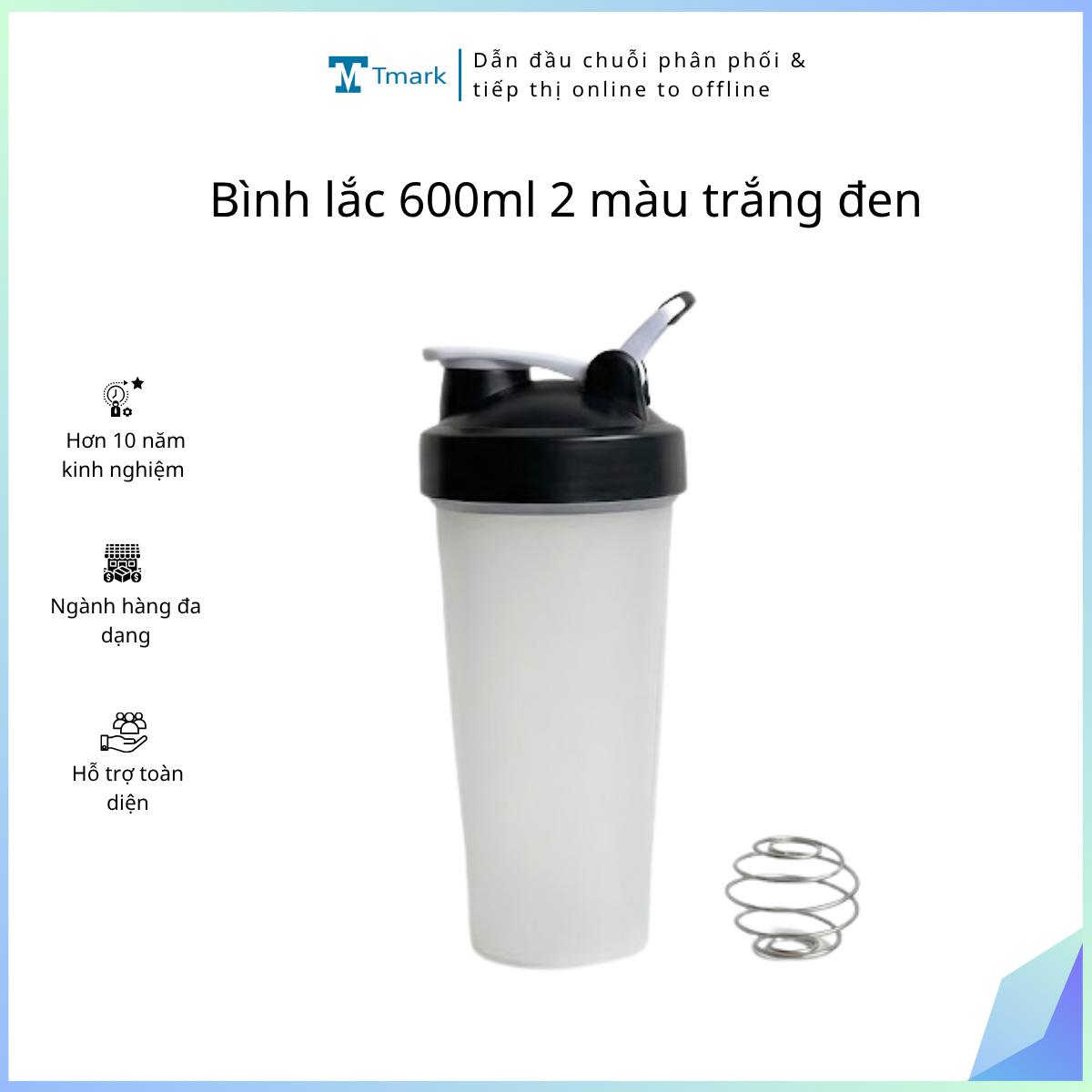 Binh-lac-600ml-2-mau-trang-den-Kien-200- Bình lắc 600ml 2 màu trắng đen ( Kiện 200 ) - Ảnh 1