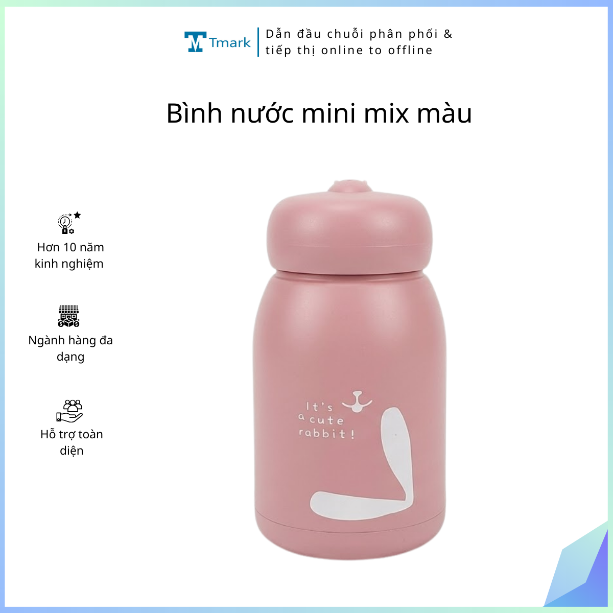 Binh-nuoc-mini-mix-mau-Kien-100-cai- Bình nước mini mix màu (Kiện 100 cái) - Ảnh 1
