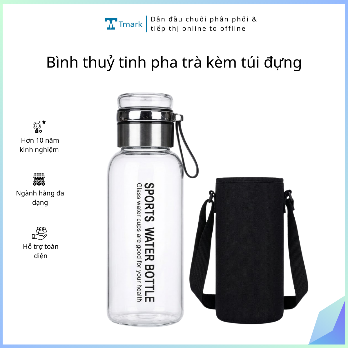 Binh-thuy-tinh-pha-tra-kem-tui-dung-Kien-40-cai- Bình thuỷ tinh pha trà kèm túi đựng ( Kiện 40 cái) - Ảnh 1