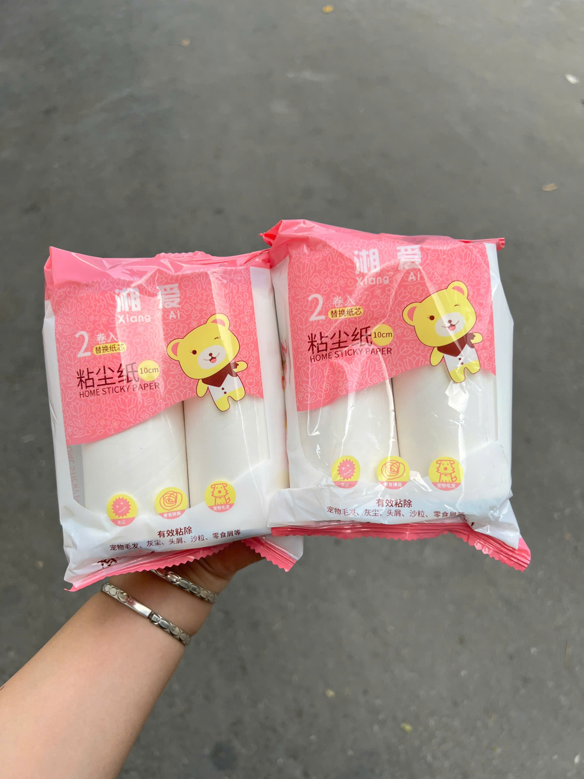 Bo-2-loi-cay-lan-bui-quan-ao-Tmark-co-10cm-Tmark-Kien-150-bo- Bộ 2 lõi cây lăn bụi quần áo Tmark (cỡ 10cm) Tmark (Kiện 150 bộ) - Ảnh 1