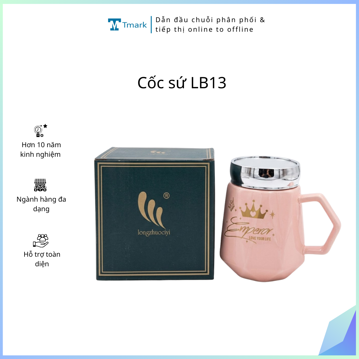 Coc-su-LB13-Kien-96-cai-Hang-nguyen-kien- Cốc sứ LB13 (Kiện 96 cái)(Hàng nguyên kiện) - Ảnh 1