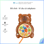 Đồ chơi _ vỉ câu cá cabybara ( Kiện 100)