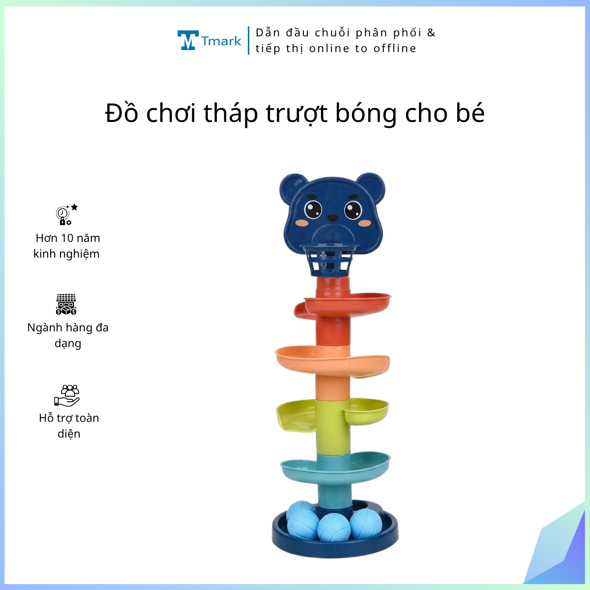 Do-choi-thap-truot-bong-cho-be-kien-72-cai- Đồ chơi tháp trượt bóng cho bé (kiện 72 cái) - Ảnh 1