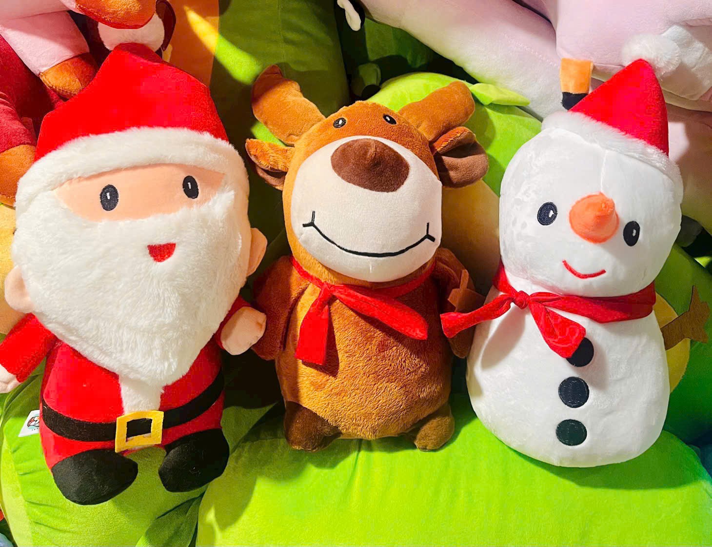 Gấu bông Noel 30cm (Kiện 100 cái) - Ảnh 2