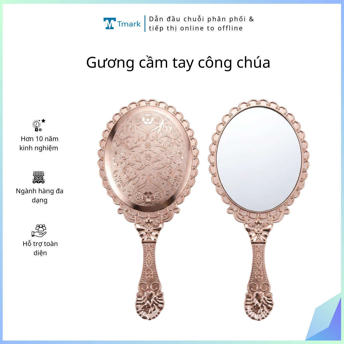 Guong-cam-tay-cong-chua-Kien-100-cai- Gương cầm tay công chúa (Kiện 100 cái) - Ảnh 1