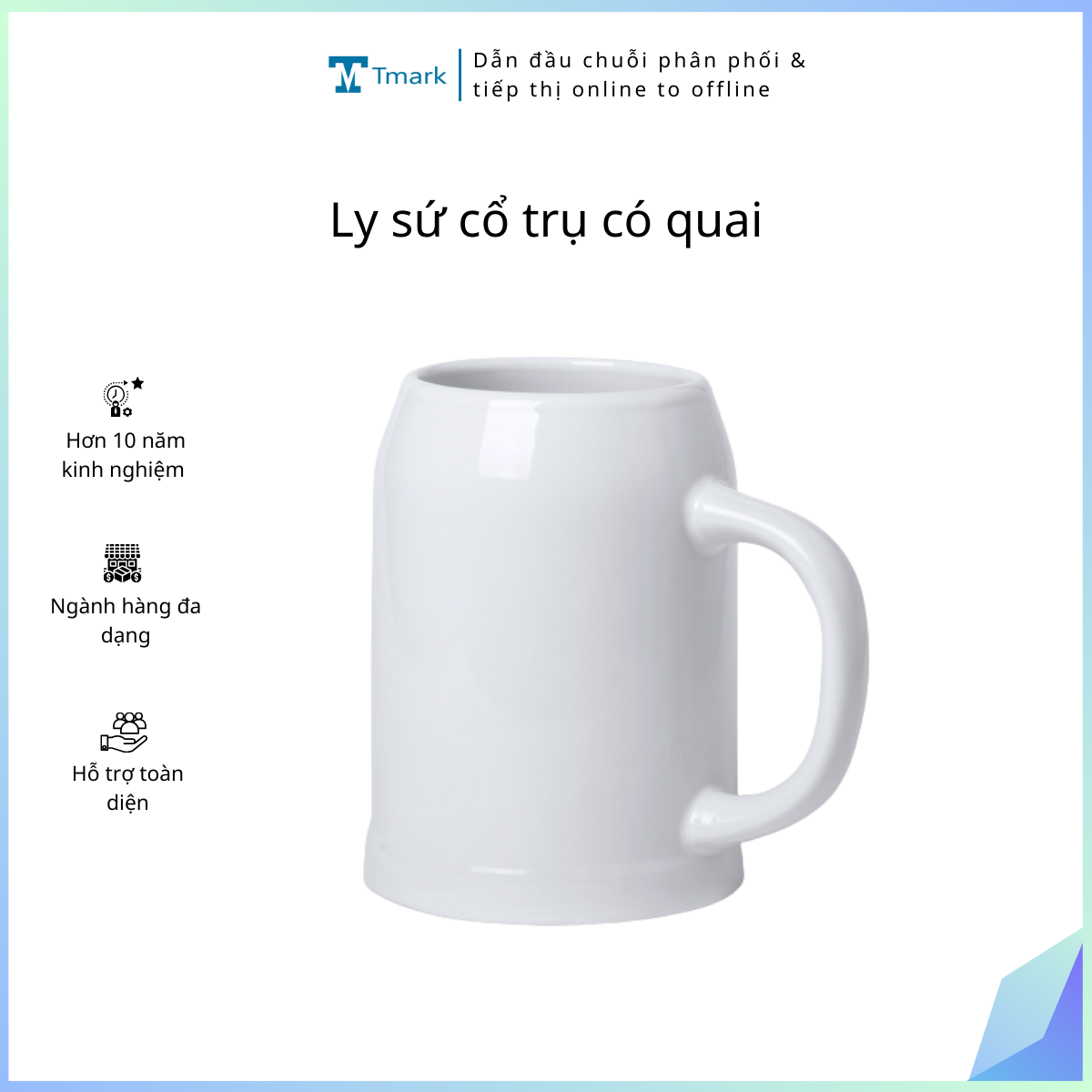 Ly-su-co-tru-co-quai-Kien-24-cai-Hang-nguyen-kien- Ly sứ cổ trụ có quai (Kiện 24 cái)(Hàng nguyên kiện) - Ảnh 1