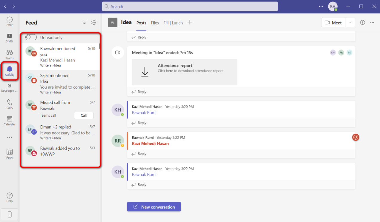sử dụng microsoft teams