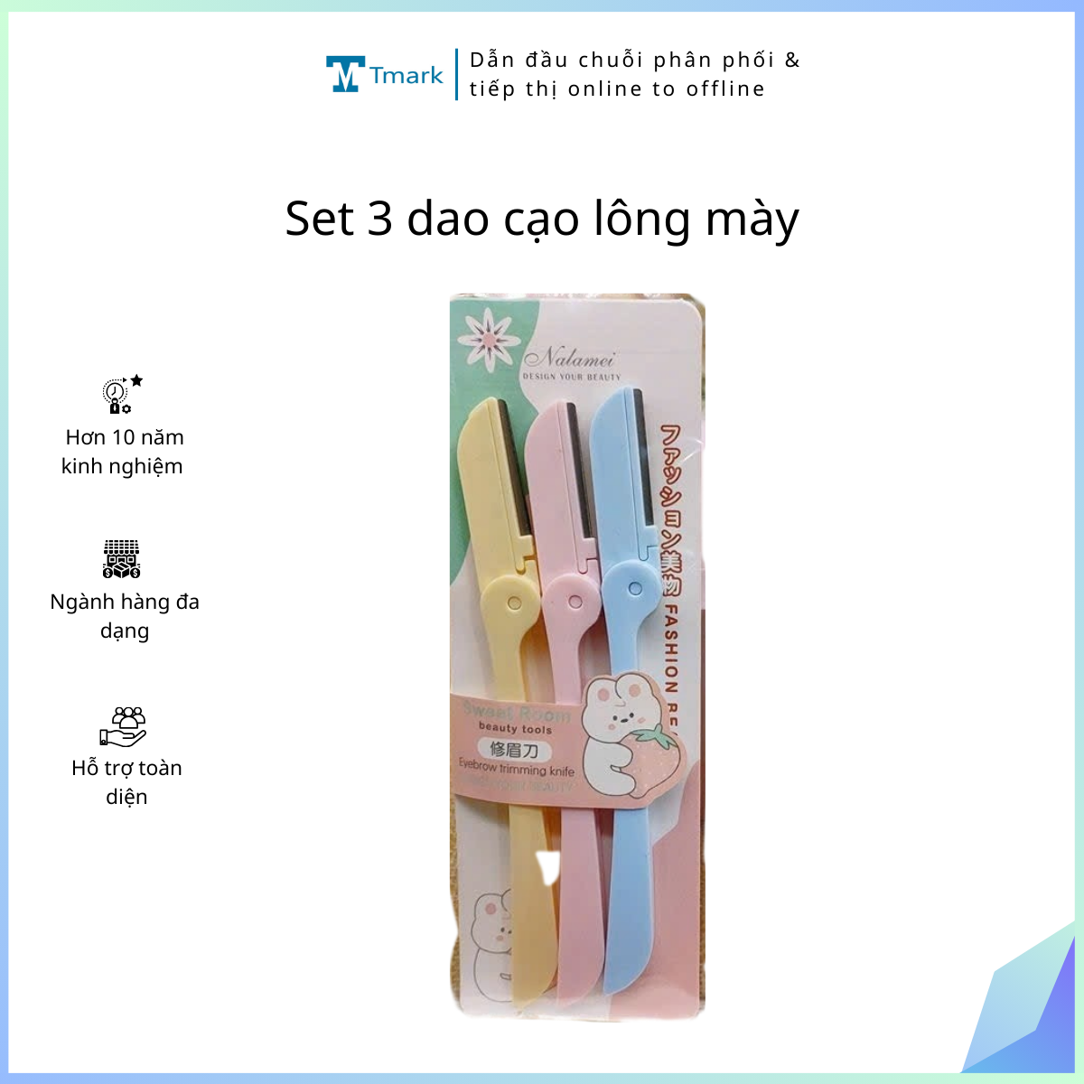 Set-3-dao-cao-long-may-Kien-480-set- Set 3 dao cạo lông mày (Kiện 480 set) - Ảnh 1