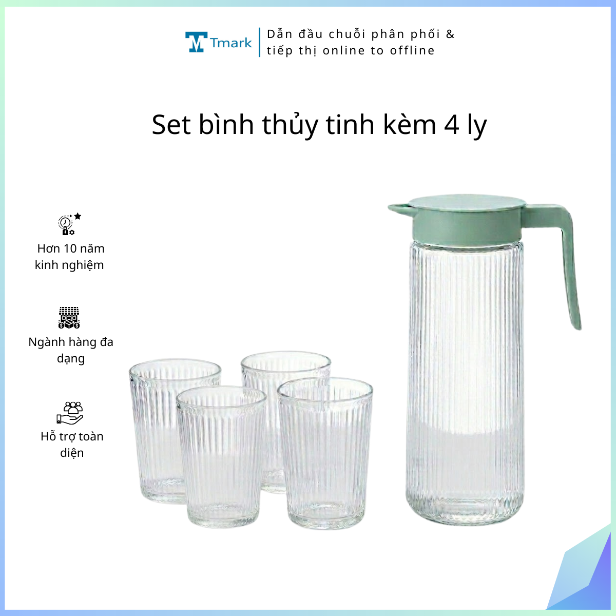 Set-binh-thuy-tinh-kem-4-ly-kien-16-bo-1 Set bình thủy tinh kèm 4 ly (kiện 16 bộ) - Ảnh 1